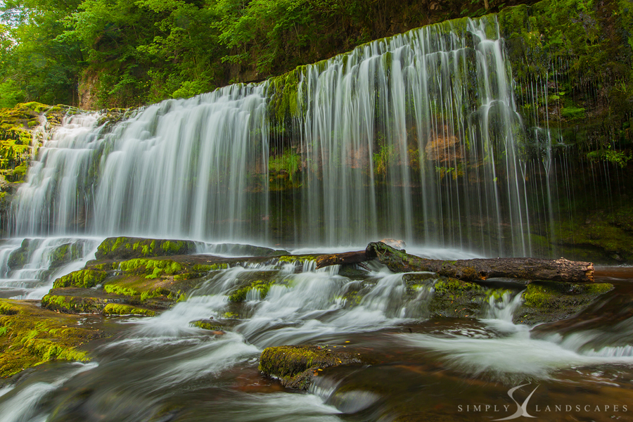 Welsh waterfall 4405