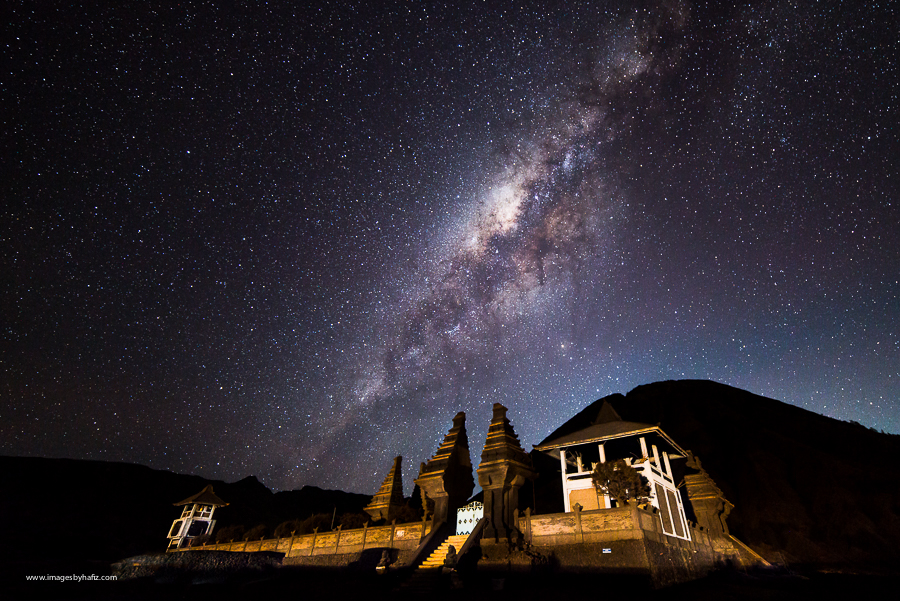 The Milky Way at Bromo Tengger Semeru National Park