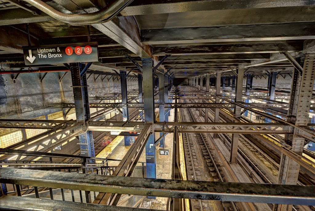 Above Chamber Street Station (1)