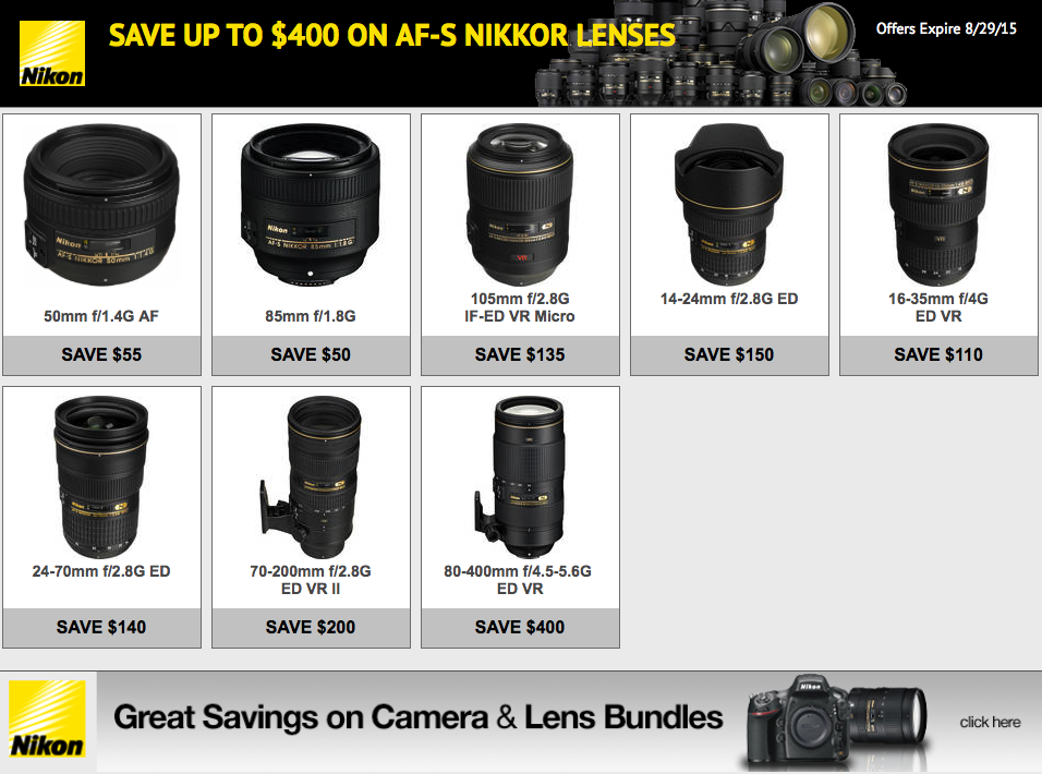Nikon Sale