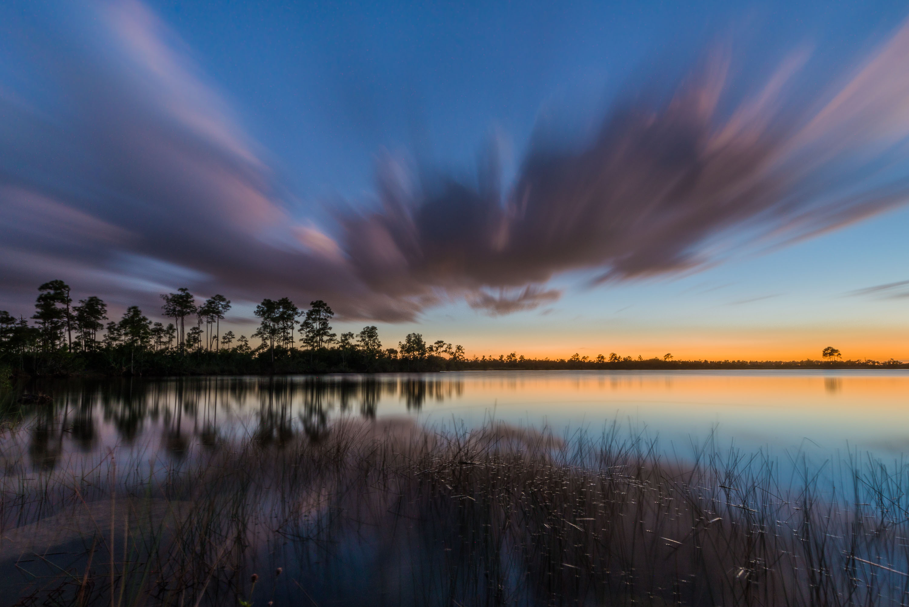 Everglades National Park South Florida at Sunset